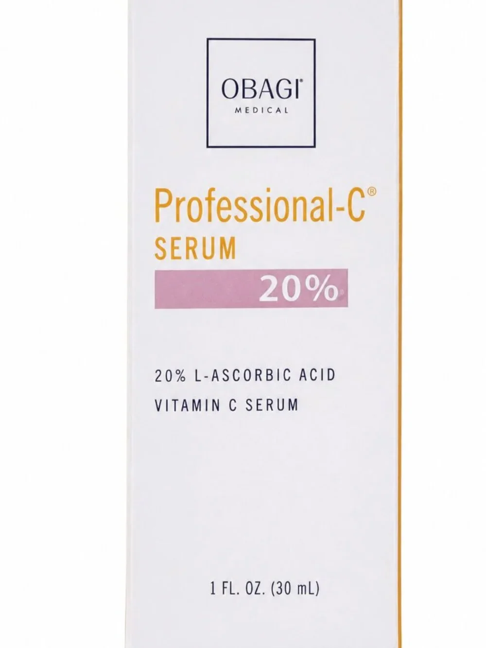 1 Obagi Professional-C Facial Serum 20% Total 30 ml Full Size 1oz Single Sealed
